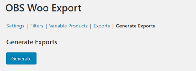 woo export