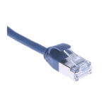 Masterlan PCU6A-S-05BE-MSC patch cable U/FTP, extra slim, Cat6A, 0.5m, blue